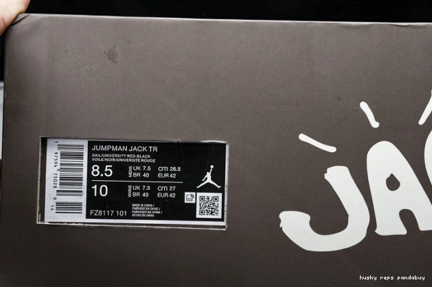 Rep Husky TR Jack Jordan Jumpman University Travis x Red Scott FZ8117-101 0710